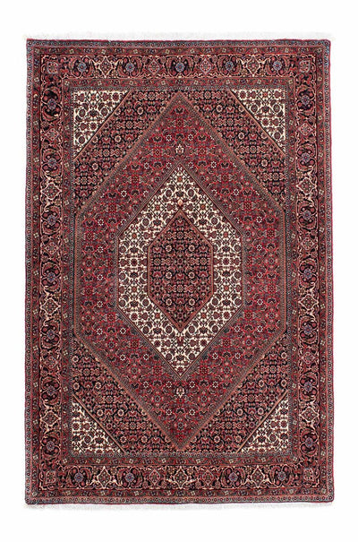 Bidjar Dywan 136x205cm - Dywan perski - ciemna czerwień