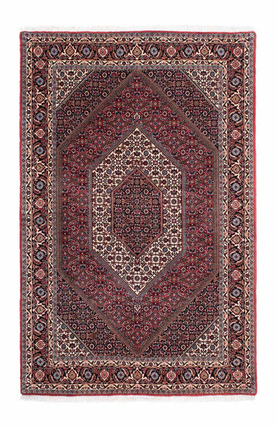 Bidjar Dywan 132x207cm - Dywan perski - czerwony