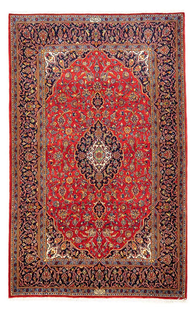 Kashan Dywan 150x230cm - Dywan perski - czerwony