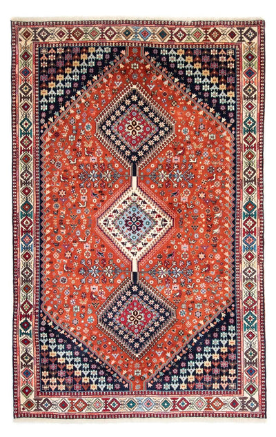 Yalameh Dywan 152x243cm - Dywan perski - czerwony