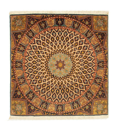 Tabriz - 50 Raj Dywan 100x100cm - Dywan perski