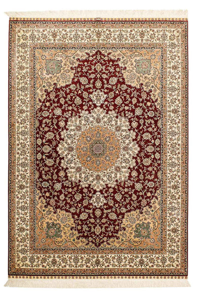 Qom jedwab Dywan 132x216cm - Dywan perski