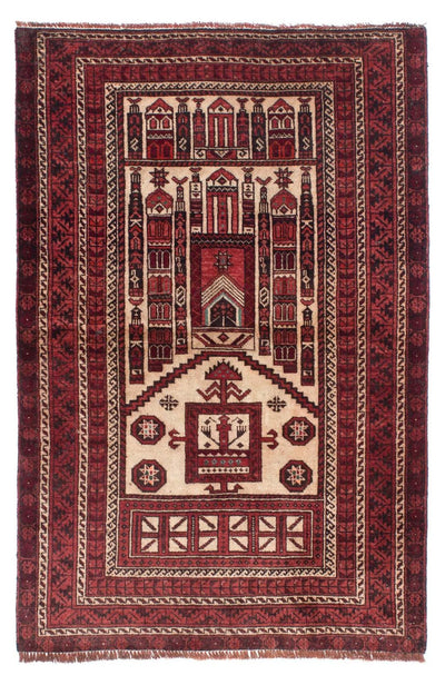 Dywan beludżycki 89x138cm - Dywan orientalny