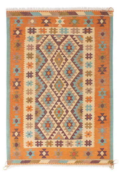 Nowoczesny kilim Dywan 155x205cm - Dywan wełniany