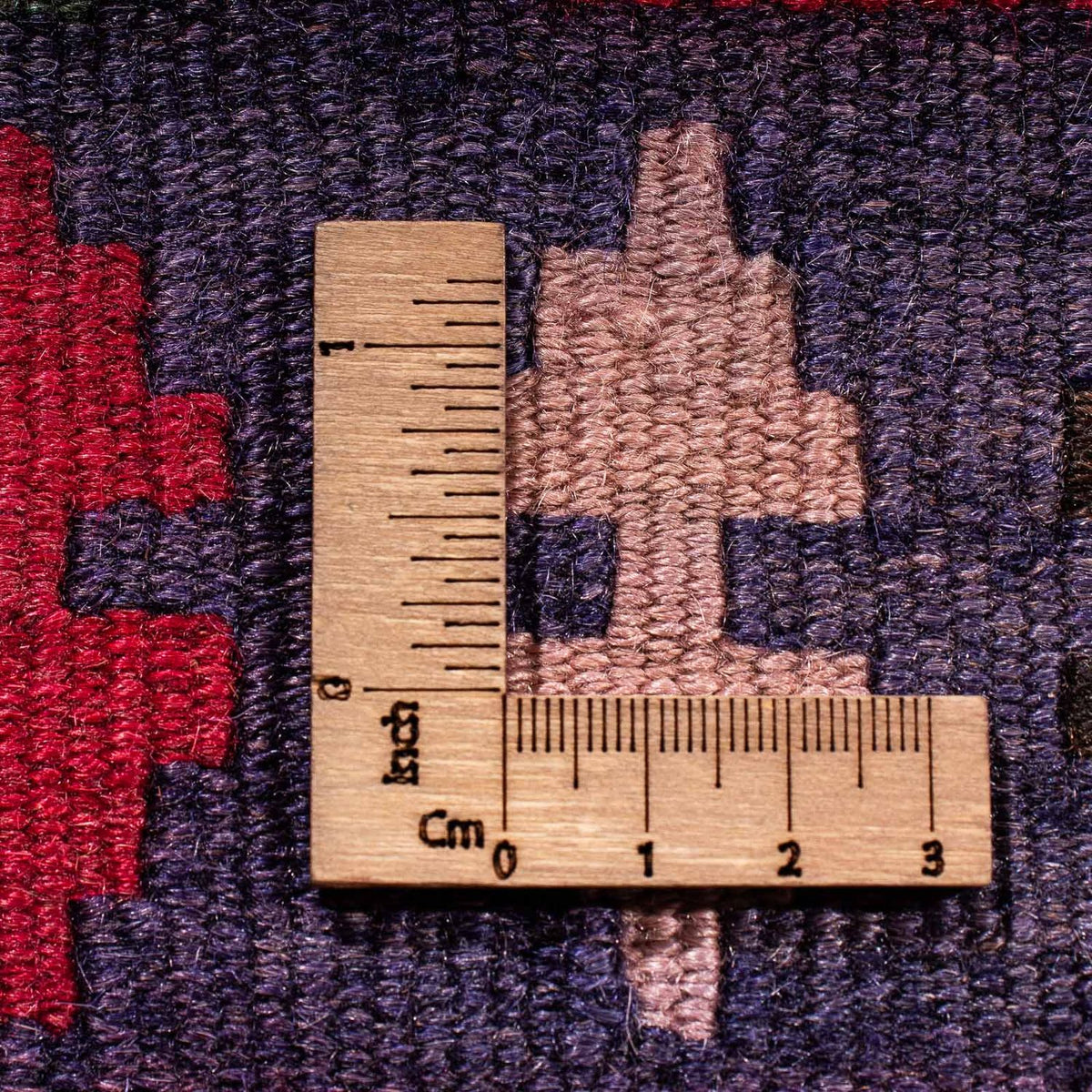 Biegacz Dywan Kelim - Stary - 325 x 118 cm - wielokolorowy