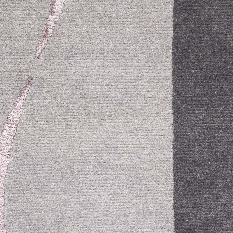 Dywan z Nepalu - 120 x 60 cm - szary