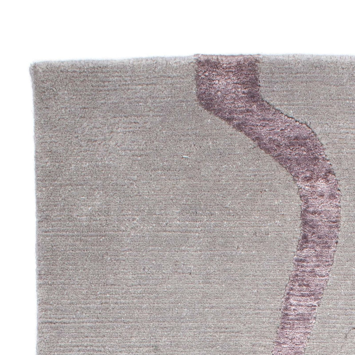 Dywan z Nepalu - 120 x 60 cm - szary