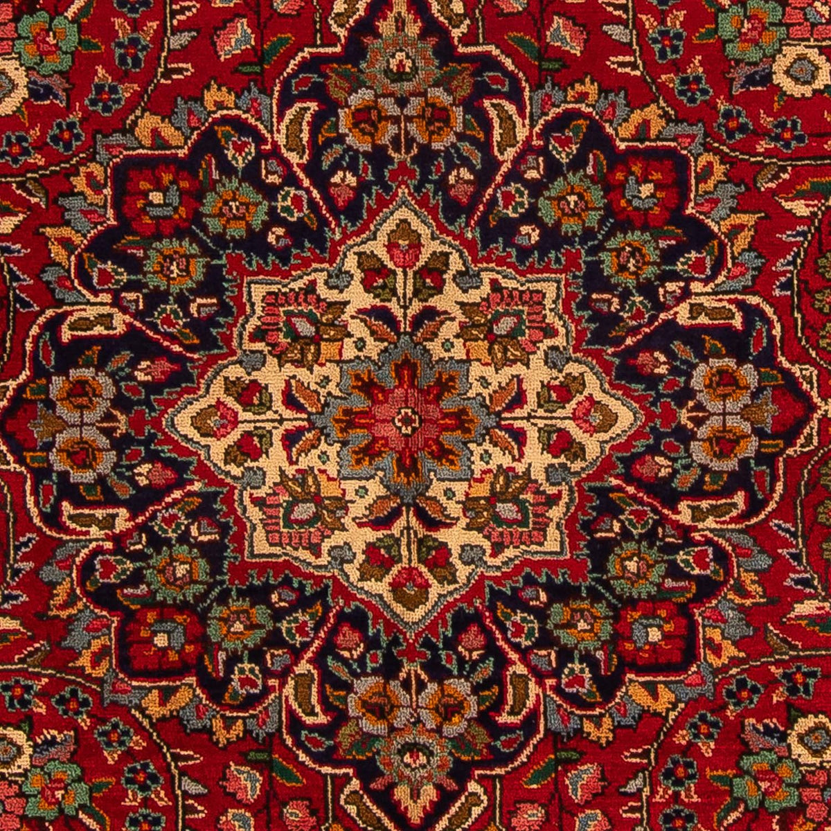 Dywan perski - Tabriz - 314 x 203 cm - ciemna czerwień