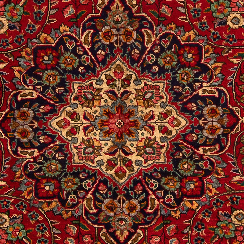 Dywan perski - Tabriz - 314 x 203 cm - ciemna czerwień