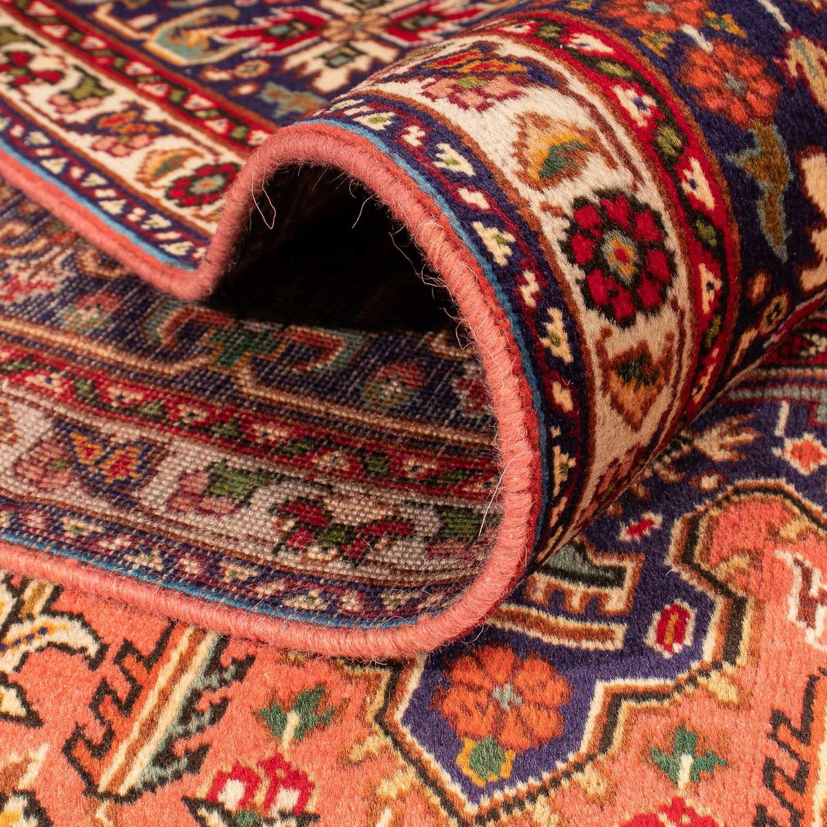 Dywan perski - Tabriz - 295 x 195 cm - jasna czerwień