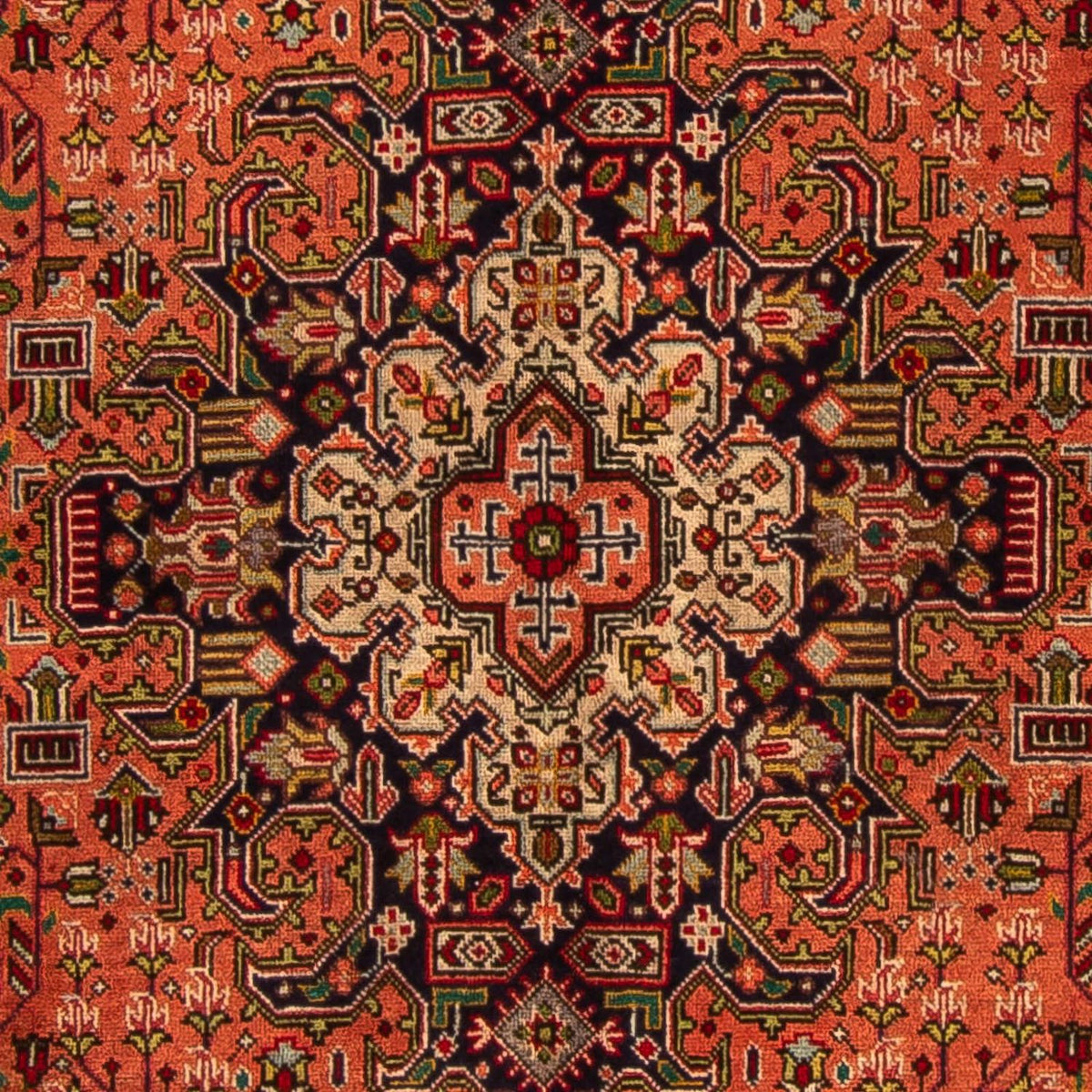 Dywan perski - Tabriz - 295 x 195 cm - jasna czerwień