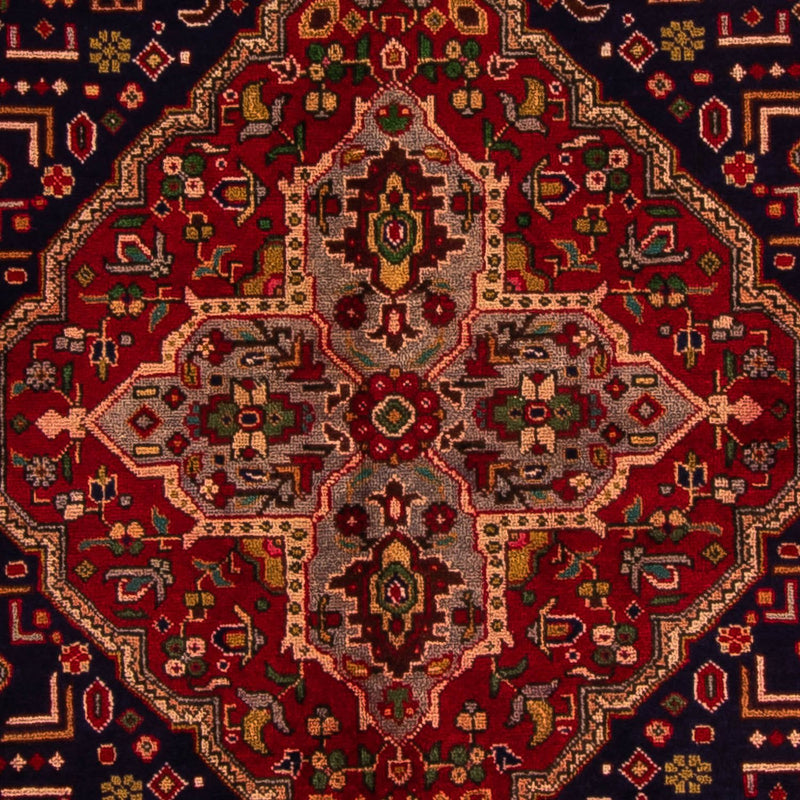 Dywan perski - Tabriz - 297 x 197 cm - ciemnoniebieski