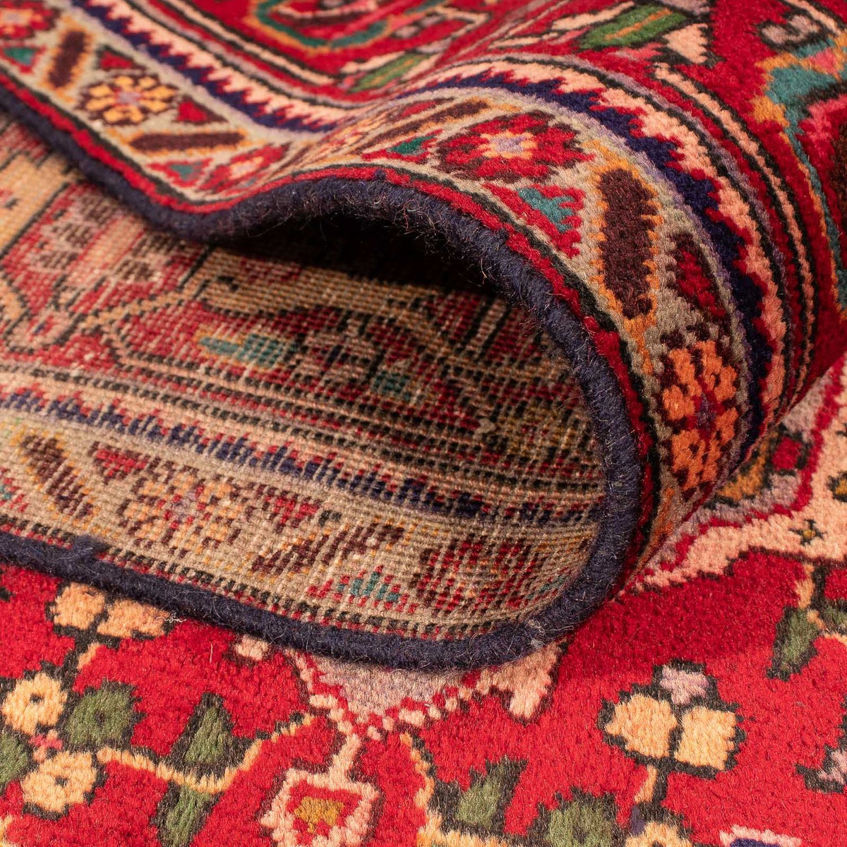 Dywan perski - Tabriz - 297 x 197 cm - ciemnoniebieski