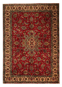 Dywan perski - Tabriz - 300 x 203 cm - ciemna czerwień