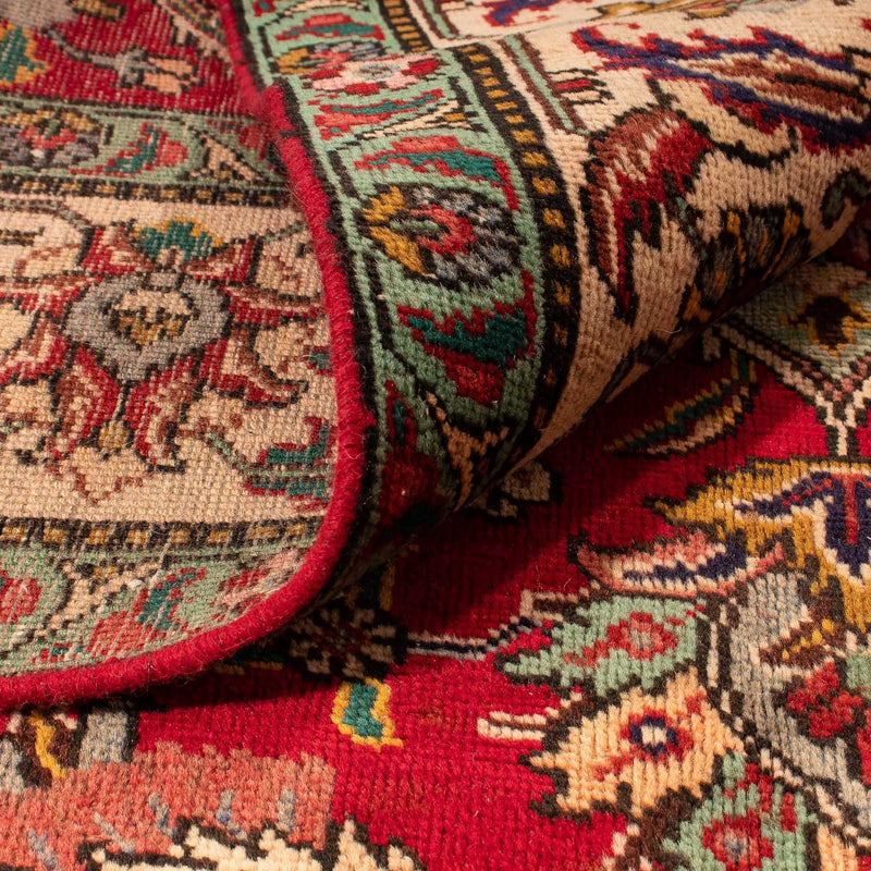 Dywan perski - Tabriz - 300 x 203 cm - ciemna czerwień