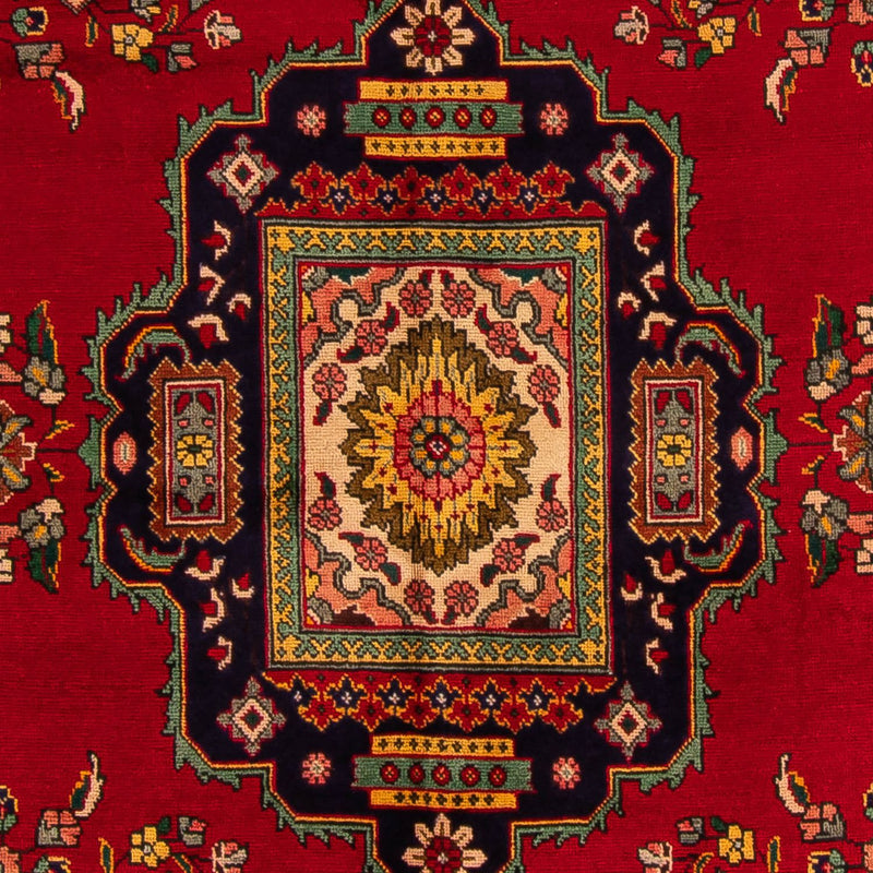 Dywan perski - Tabriz - 297 x 197 cm - ciemna czerwień