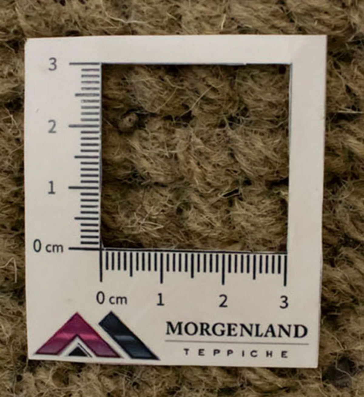 Dywan z Nepalu - 140 x 70 cm - jasnobrązowy