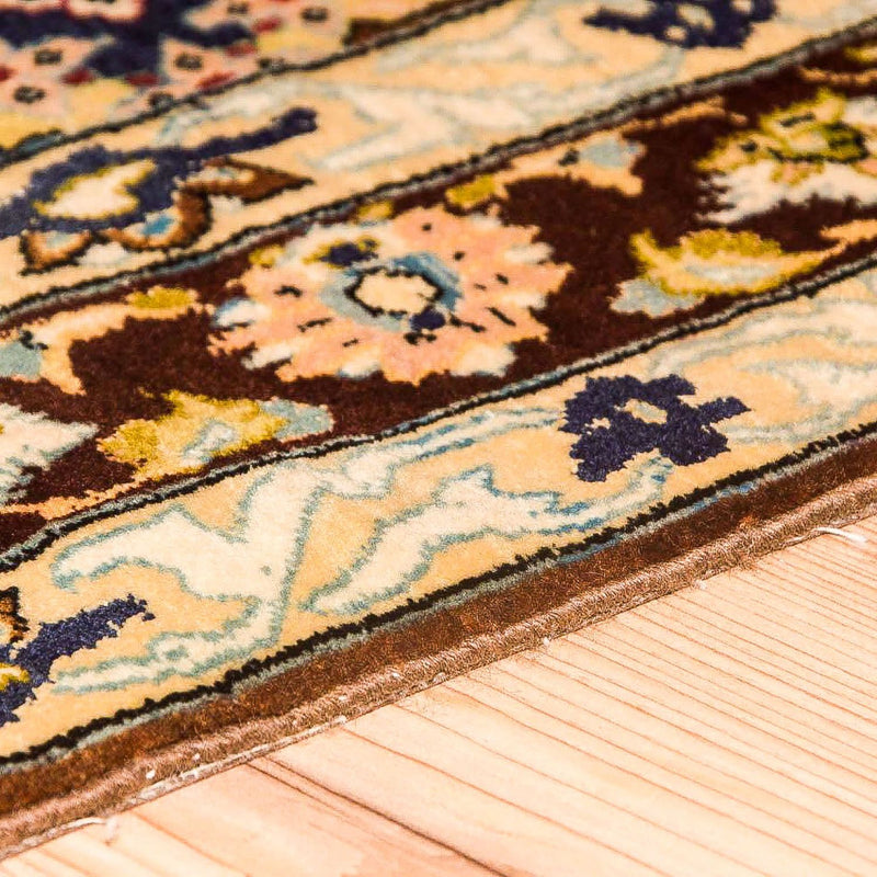 Dywan perski - Isfahan - Premium - 143 x 92 cm - niebieski