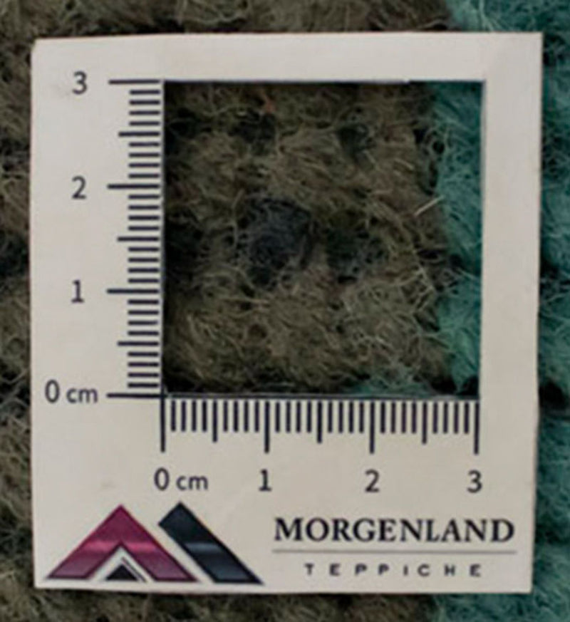 Dywan z Nepalu - 140 x 70 cm - szary