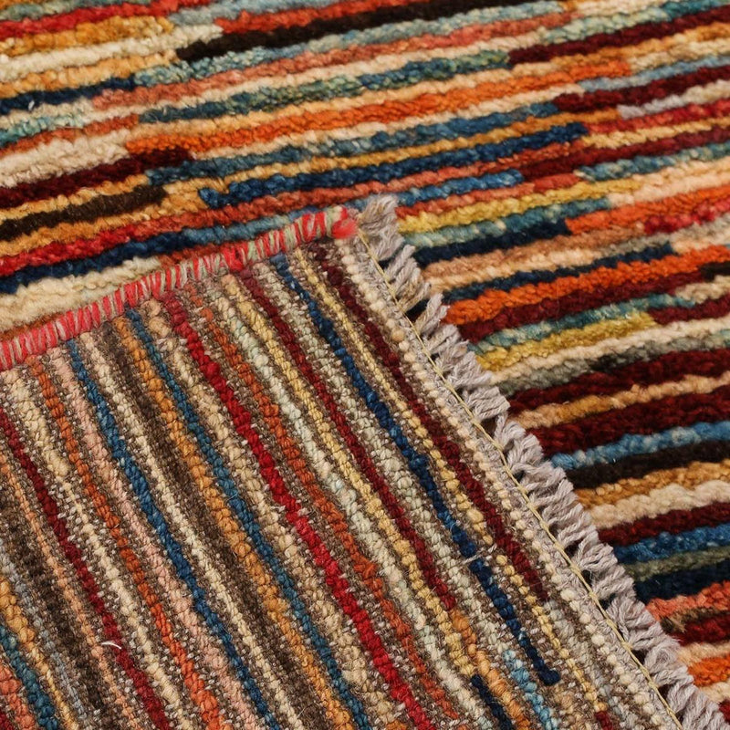 Dywan Kelim - Splash - 122 x 94 cm - wielokolorowy