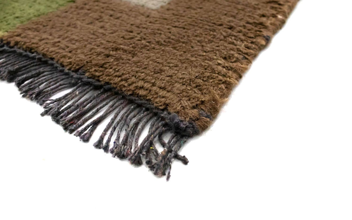 Dywan z Nepalu - 140 x 70 cm - szary