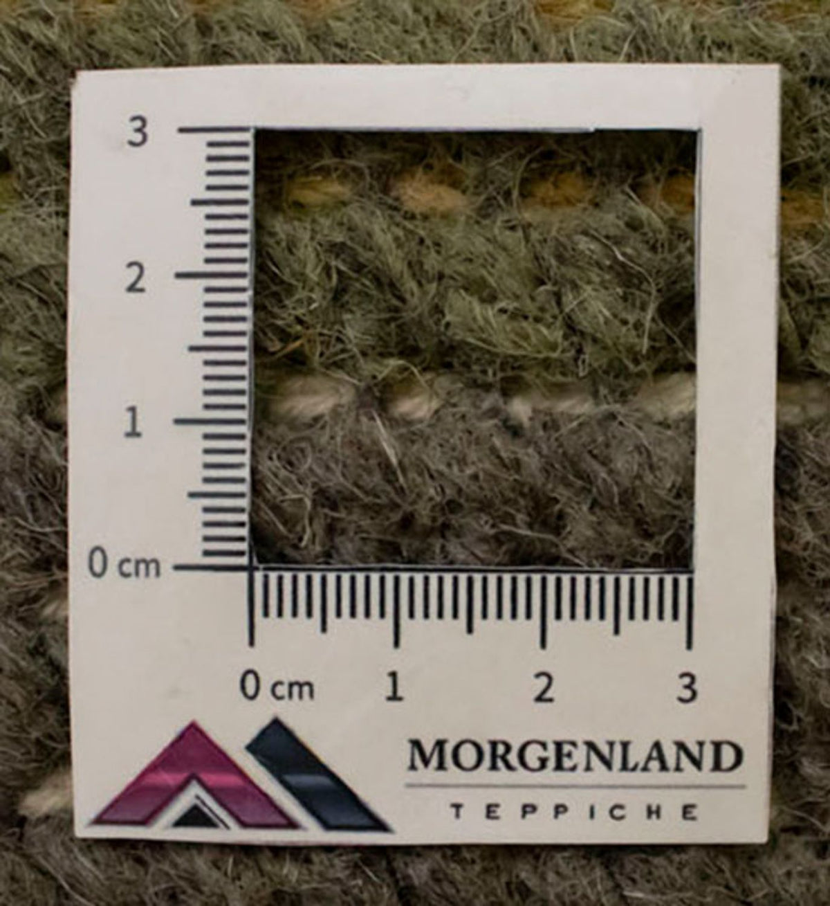 Dywan z Nepalu - 140 x 70 cm - szary