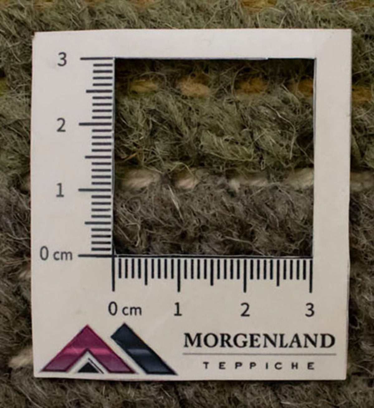 Dywan z Nepalu - 140 x 70 cm - szary