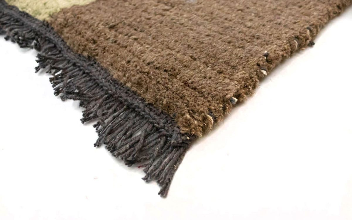 Dywan z Nepalu - 140 x 70 cm - szary