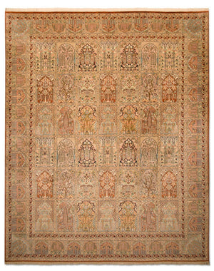 Jedwabny dywan - Kashmir Silk - 308 x 241 cm - wielokolorowy