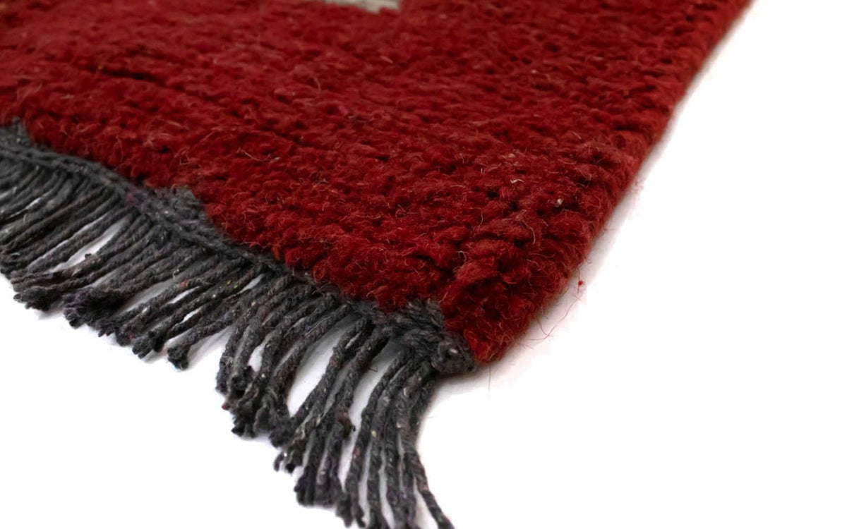 Dywan z Nepalu - 140 x 70 cm - szary