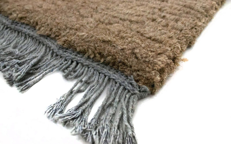 Dywan z Nepalu - 140 x 70 cm - niebieski