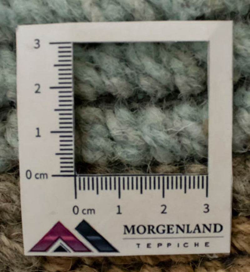 Dywan z Nepalu - 140 x 70 cm - niebieski