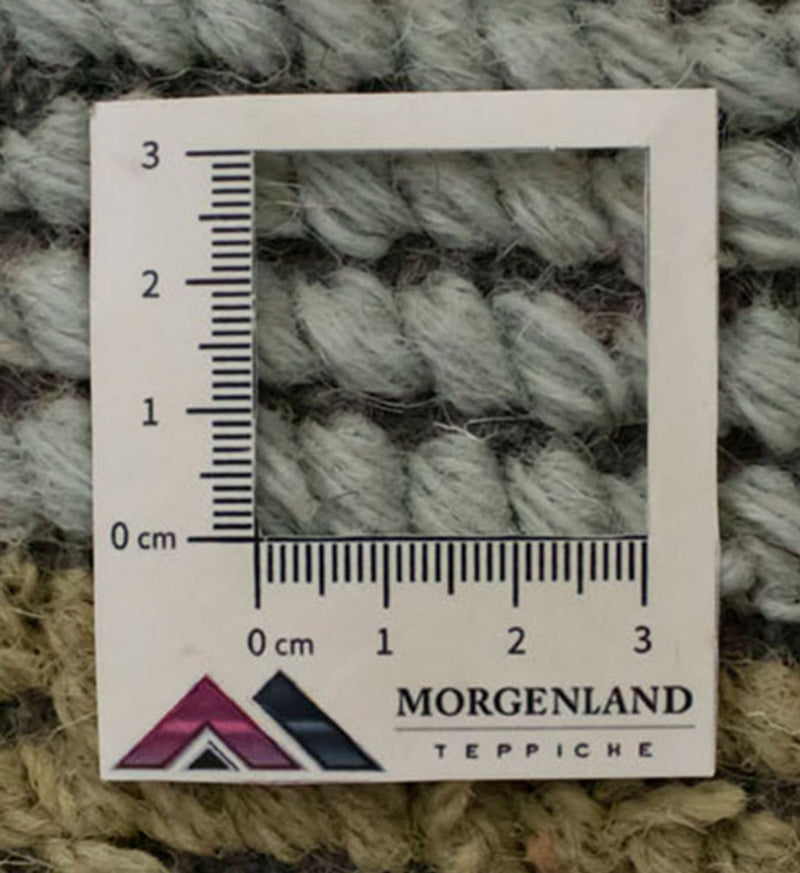 Dywan z Nepalu - 140 x 70 cm - jasnoniebieski