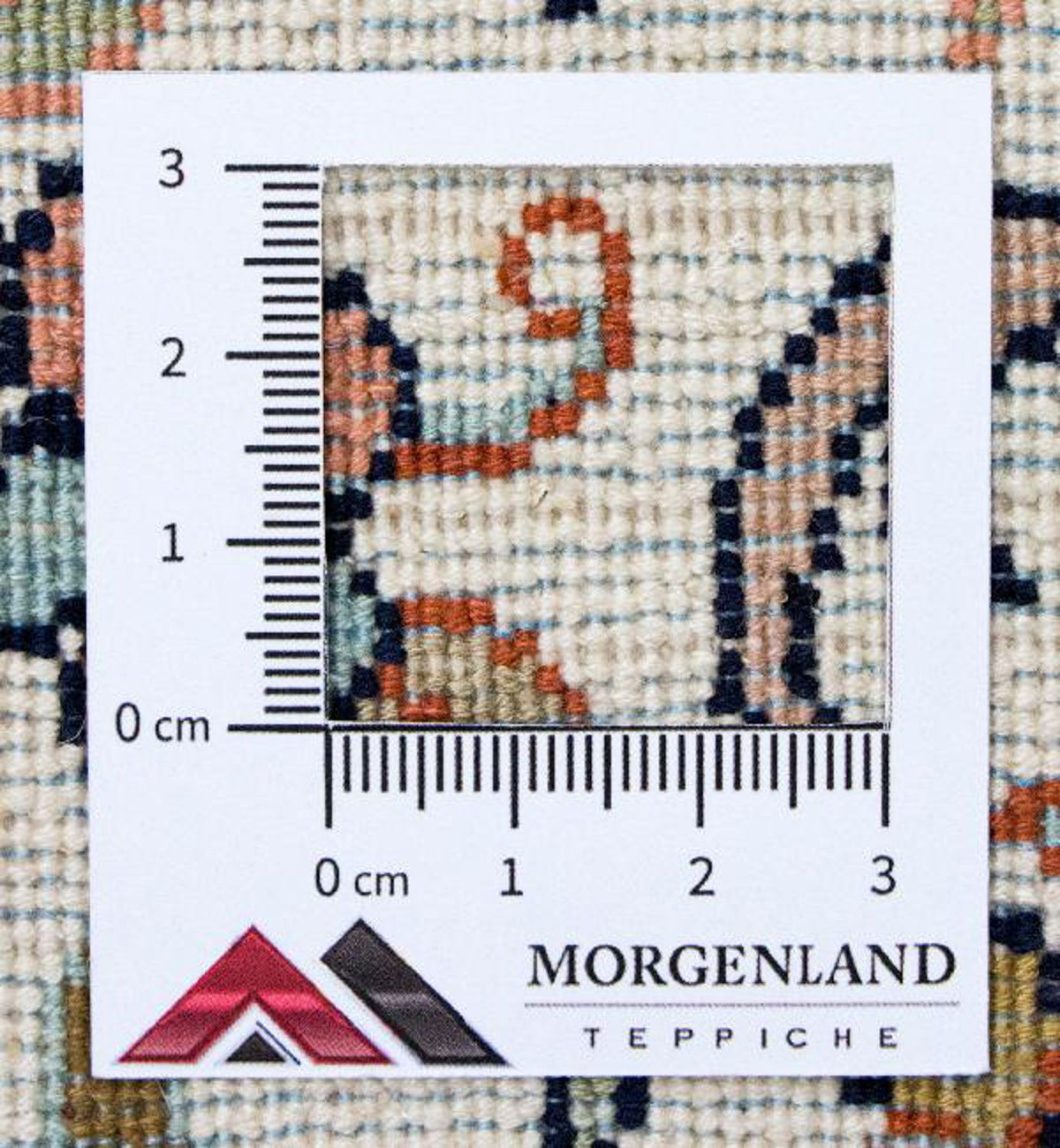 Jedwabny dywan - Kashmir Silk - 127 x 74 cm - beżowy