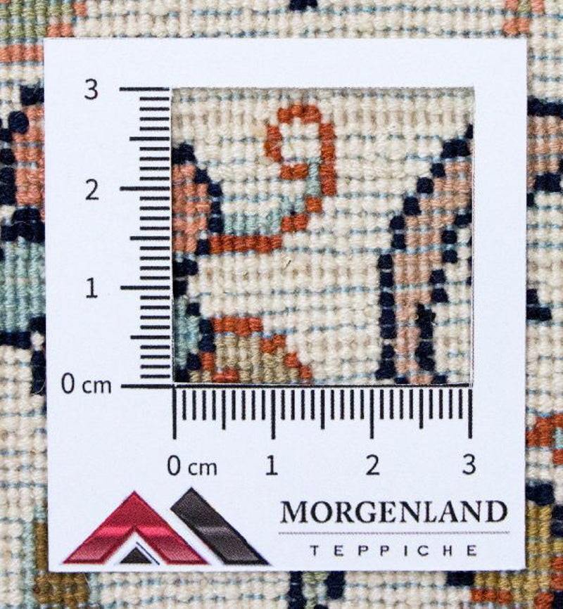 Jedwabny dywan - Kashmir Silk - 127 x 74 cm - beżowy