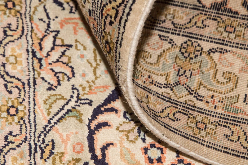 Jedwabny dywan - Kashmir Silk - 153 x 94 cm - beżowy