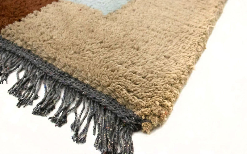 Dywan z Nepalu - 140 x 70 cm - wielokolorowy