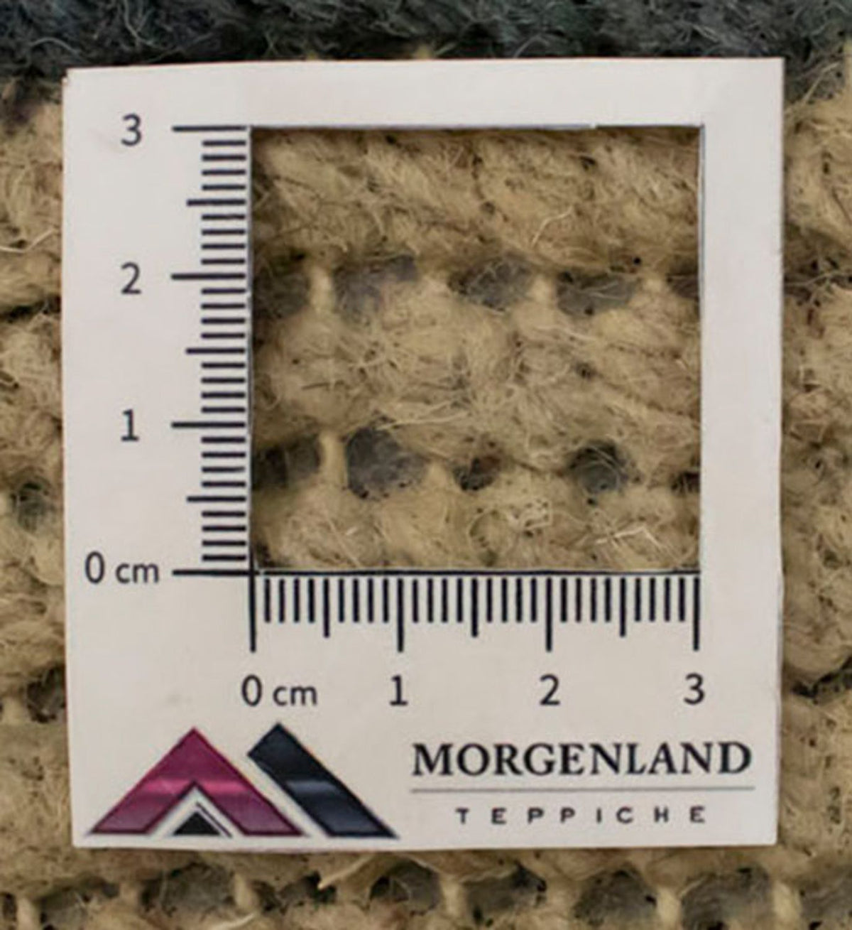 Dywan z Nepalu - 140 x 70 cm - szary