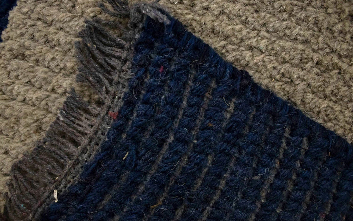 Dywan z Nepalu - 140 x 70 cm - brązowy