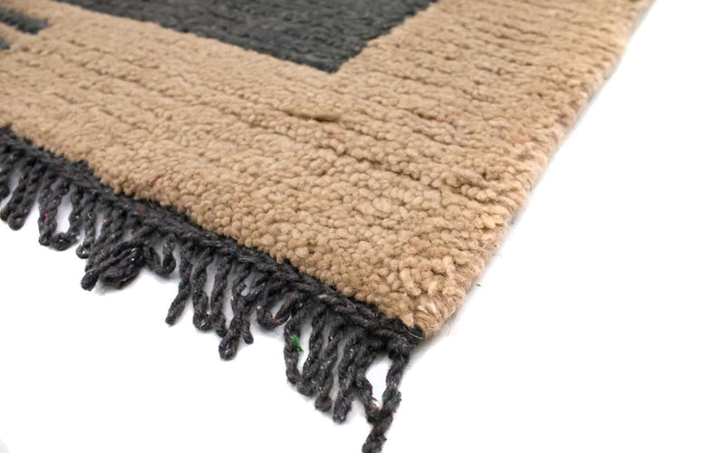 Dywan z Nepalu - 140 x 70 cm - szary