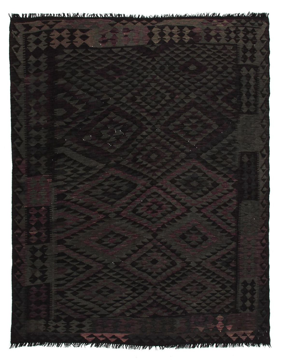 Dywan Kelim - Splash - 212 x 162 cm - wielokolorowy