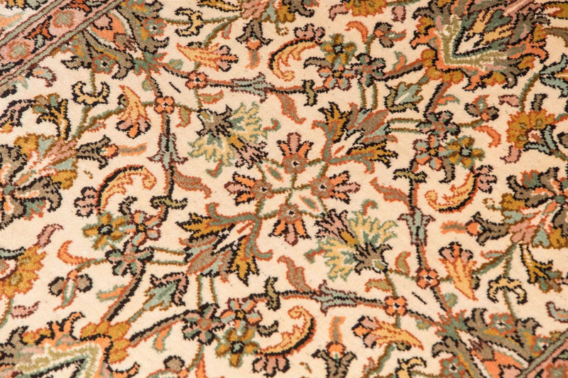 Jedwabny dywan - Kashmir Silk - 95 x 62 cm - beżowy