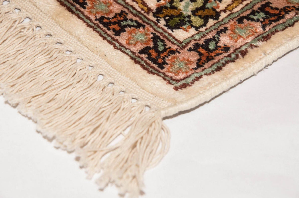 Jedwab kaszmirski Dywan 62x95cm - Dywan orientalny