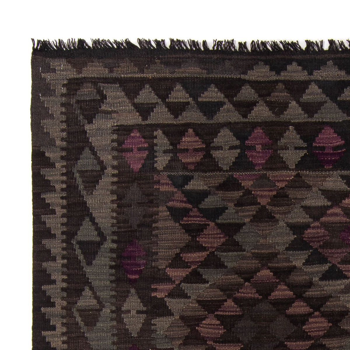 Dywan Kelim - Splash - 197 x 151 cm - wielokolorowy