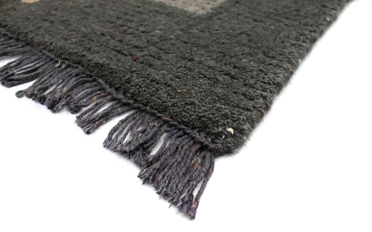 Dywan z Nepalu - 140 x 70 cm - szary