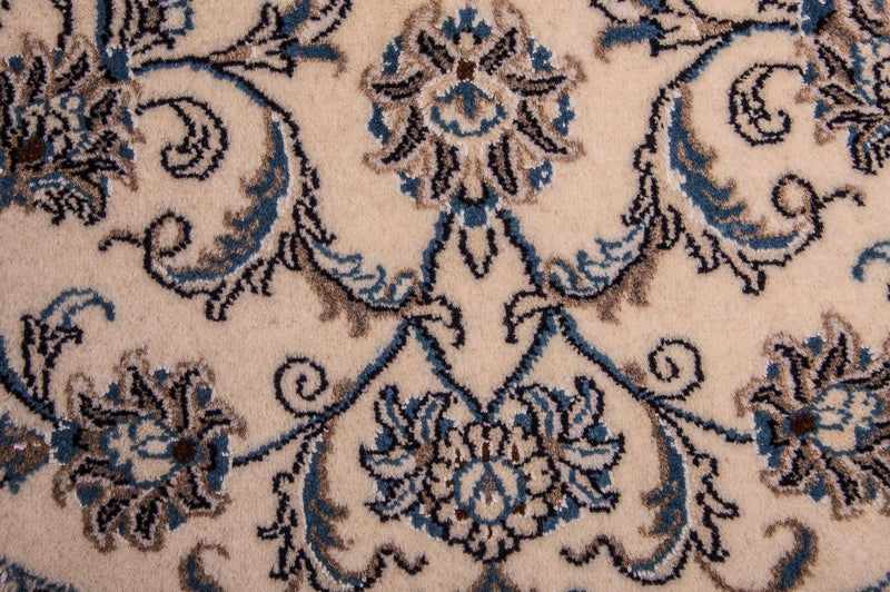 Dywan perski - Nain - Królewski okrągły  - 150 x 150 cm - beżowy