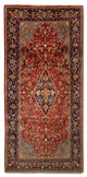 Biegacz Dywan perski - Klasyczny - 237 x 108 cm - czerwony