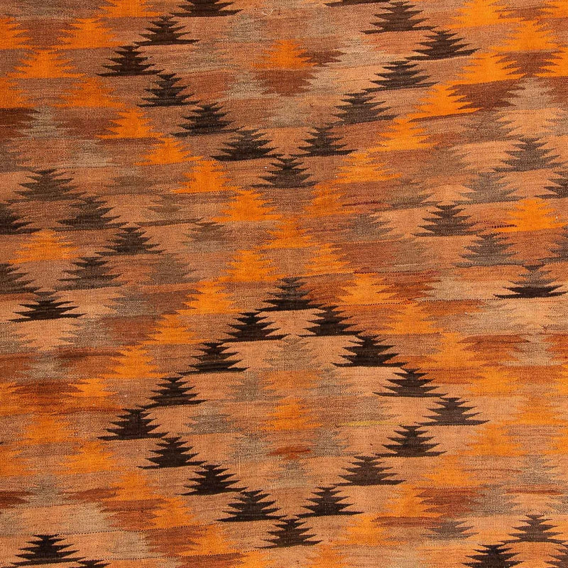 Dywan Kelim - Stary - 360 x 275 cm - wielokolorowy