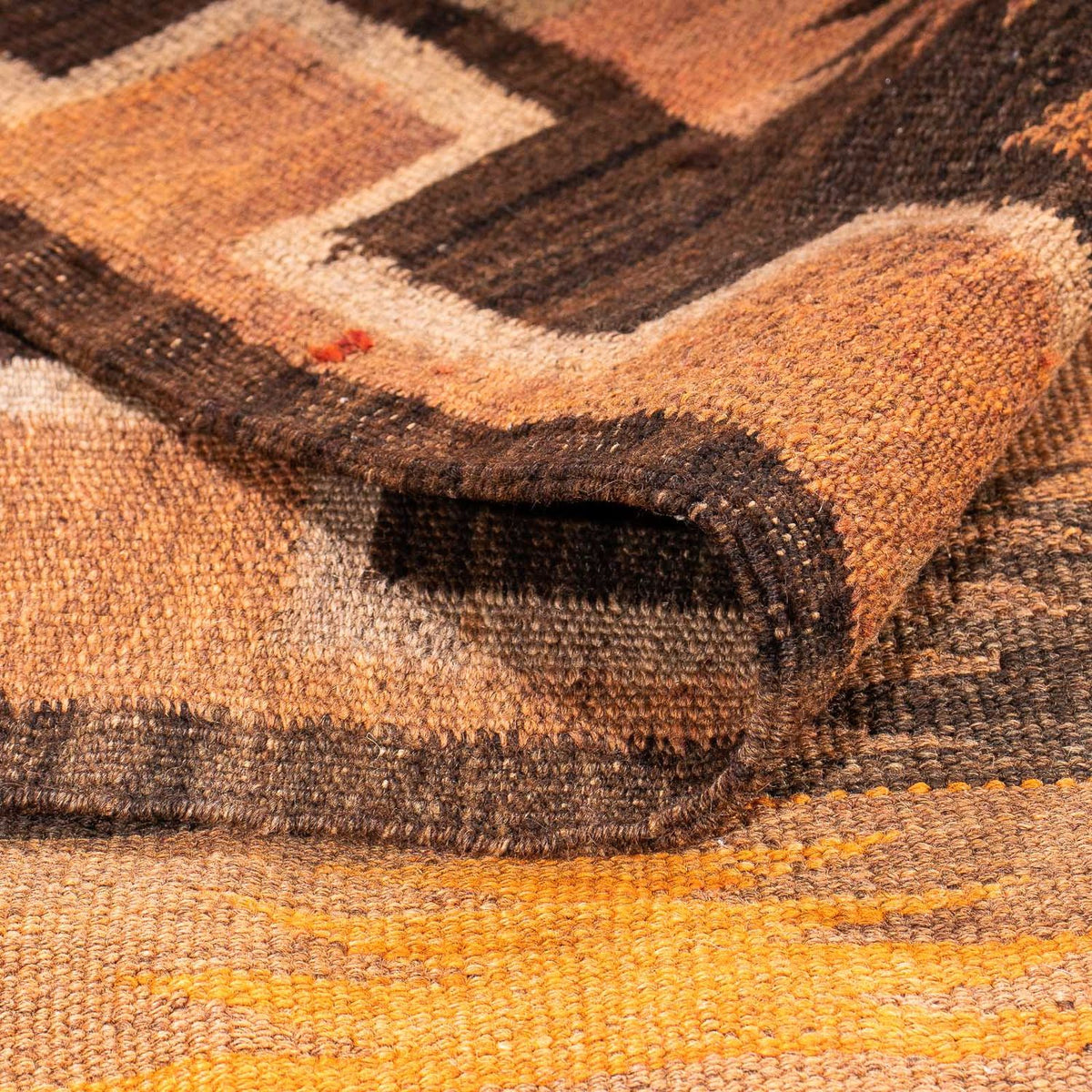 Dywan Kelim - Stary - 360 x 275 cm - wielokolorowy