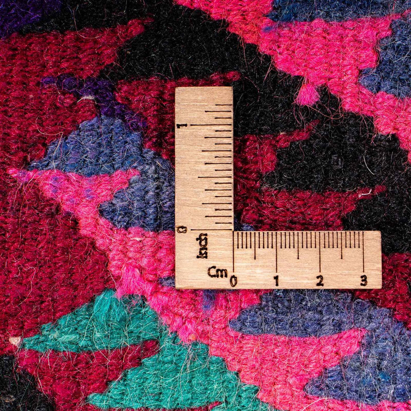 Biegacz Dywan Kelim - Stary - 315 x 135 cm - wielokolorowy